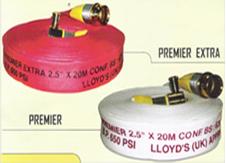สายส่งน้ำดับเพลิง ยี่ห้อ PREMIER / PREMIER EXTRA (ได้รับมาตรฐาน UL, BS 6391, FM)