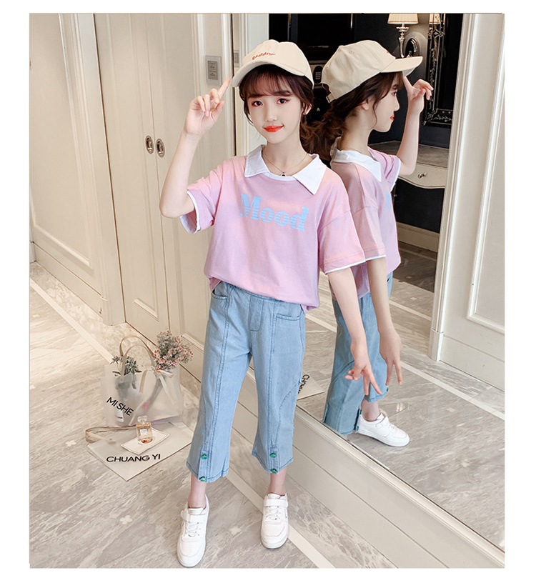 dr4952 เสื้อ+กางเกง เด็กโต 3 ตัวต่อแพ็ค 120-170 (เลือกไซส์ได้ให้ครบแพ็ค)