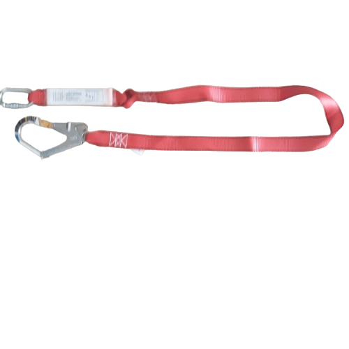 สายเซฟตี้ 1 ตะขอใหญ่ มีตัวกันกระชาก Safety Harness BSSA01