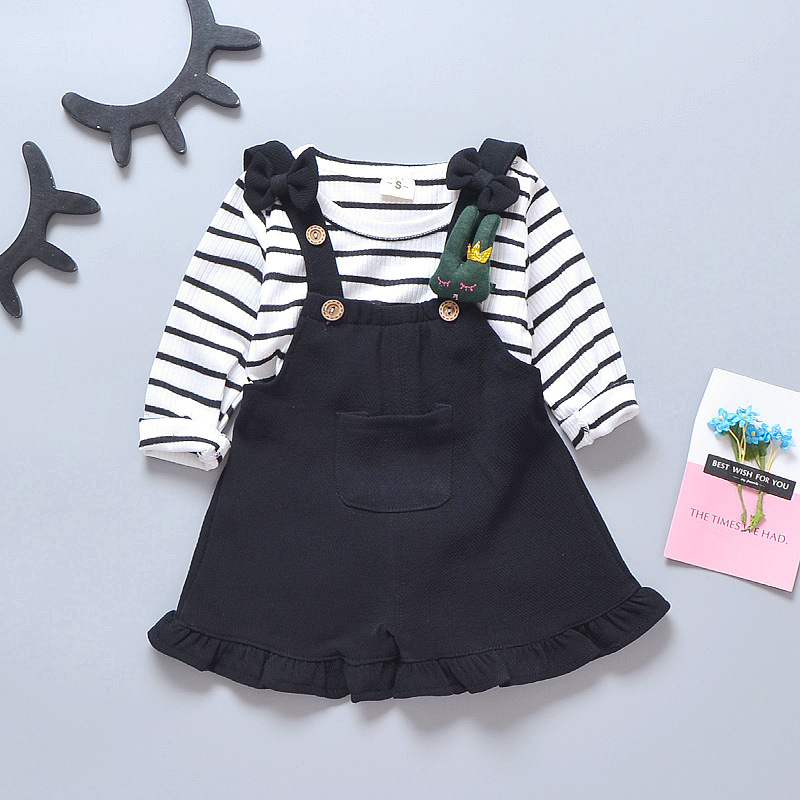 ha522 เสื้อแขนยาว+เอี๊ยม size 80-110 4ตัวต่อแพ็ค