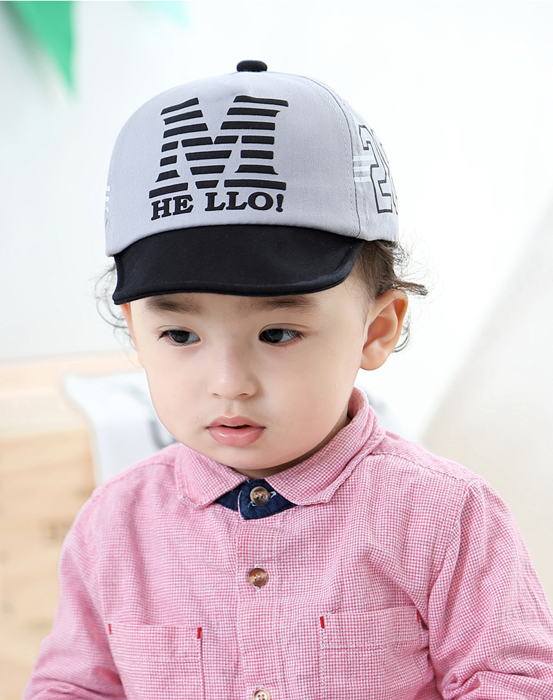 yu1385 หมวกเด็ก 5 ใบต่อแพ็ค **คละสี**