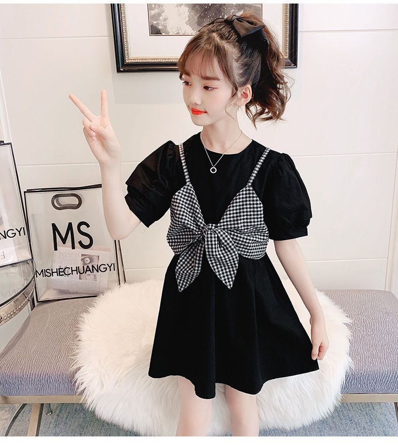 dr4919 เดรส เด็กโต 3 ตัวต่อแพ็ค 110-170 (เลือกไซส์ได้ให้ครบแพ็ค)