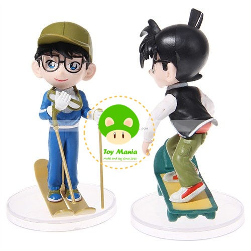 โมเดลโคนัน ฐานใส 5 ตัว ชุดจอมโจรคิด ชุด 4