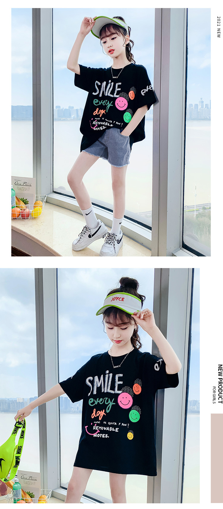 dr4851 เสื้อยืด เด็กโต 3 ตัวต่อแพ็ค 110-170 (เลือกไซส์ได้ให้ครบแพ็ค)