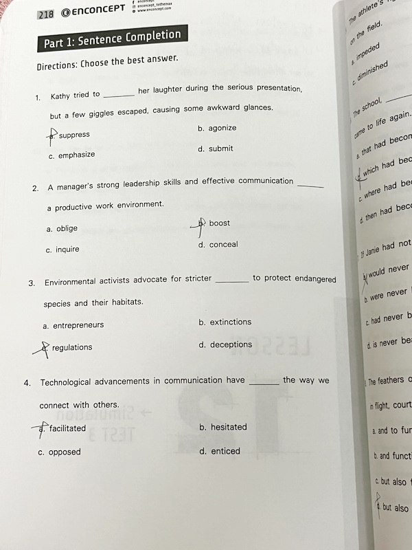 ►สอบเข้าเตรียมอุดม◄ ครูพี่แนน Enconcept หนังสือเรียนวิชาภาษาอังกฤษ ปกใหม่ สอบเข้าเตรียม + หนังสือตะลุยโจทย์ - ในหนังสือมีสรุปเนื้อหาแกรมม่าไวยากรณ์สำคัญๆ มีสัดส่วนข้อสอบเตรียมอุดมใช้สอบทั้งสายวิทย์ และเฉพาะสายศิลป์ มี Tips & Tricks เทคนิคลัดของครูพี่แนนเย