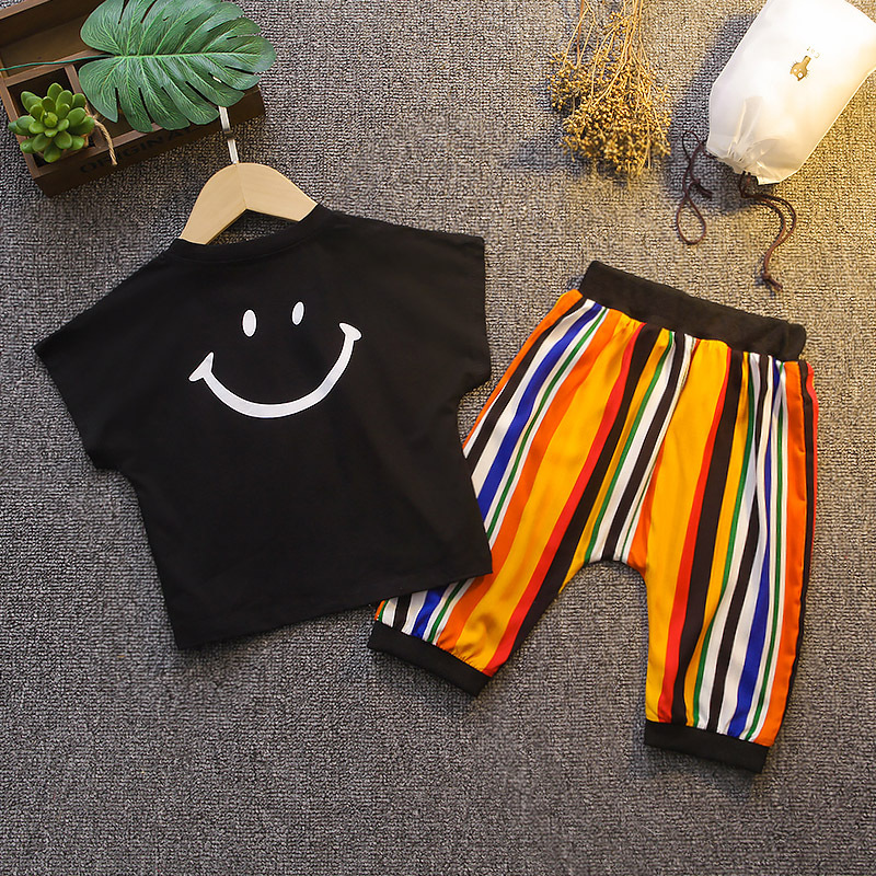 ha1438 เสื้อ+กางเกง size 80-120 จำนวน 5 ตัวต่อแพ็ค