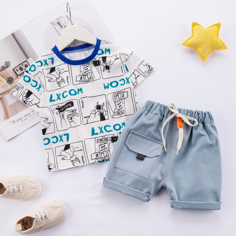 ha1581 เสื้อ+กางเกง size 80-110 จำนวน 4 ตัวต่อแพ็ค