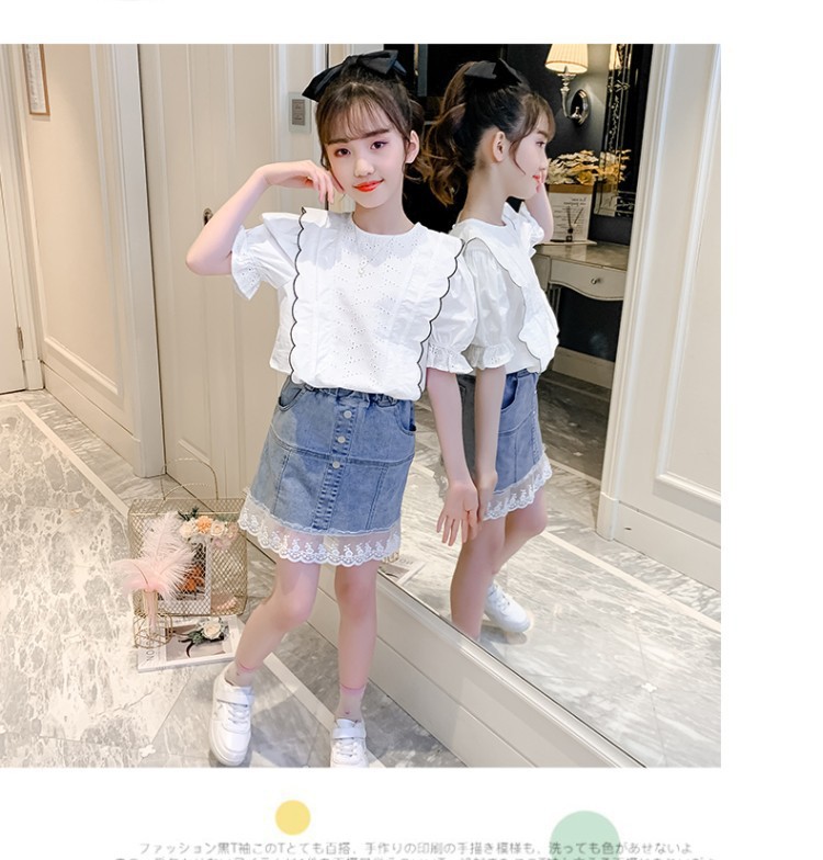 dr4979 เสื้อ+กระโปรง เด็กโต 3 ตัวต่อแพ็ค 110-170 (เลือกไซส์ได้ให้ครบแพ็ค)