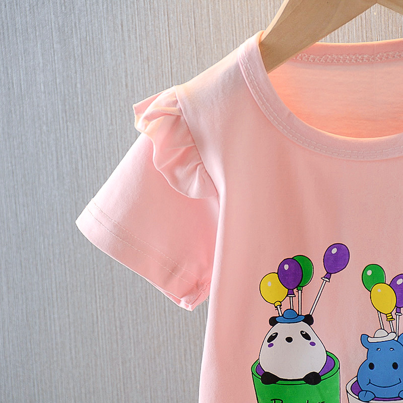 ha1373 เสื้อ+กางเกง size 80-110 จำนวน 4 ตัวต่อแพ็ค