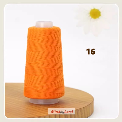 ไหมฝ้ายธรรมชาติ 16 orange