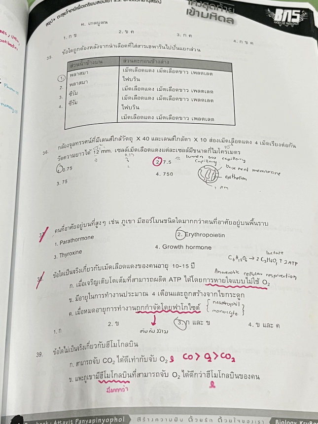 ►สอบเข้ามหิดล◄ ครูบาส Further Academy ตะลุยโจทย์ชีวะเพื่อการแข่งขัน ม.ต้น โค้งสุดท้ายเข้ามหิดล มีรวมข้อสอบแข่งขันเพื่อเตรียมตัวสอบเข้าม.4โรงเรียนมหิดลวิทยานุสรณ์ โจทย์ข้อสอบมีจดเฉลยบางข้อ จดละเอียด และไม่มีเฉลย หนังสือเล่มหนาใหญ่ *หนังสือมีรอยคราบเปียกน้ำ