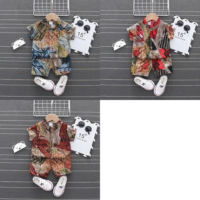 ha1687 เสื้อ+กางเกง size 80-110 จำนวน 4 ตัวต่อแพ็ค