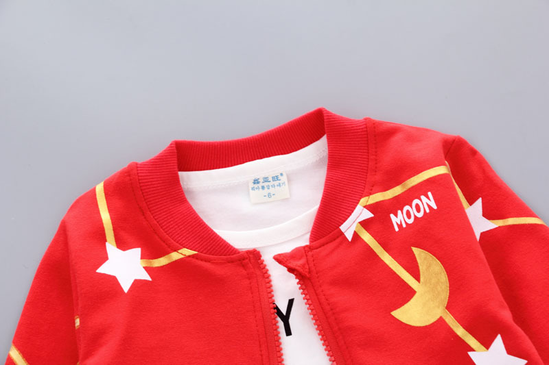 ha186 เสื้อ+กางเกง 3ชิ้น size 80-110 4 ตัวต่อแพ็ค