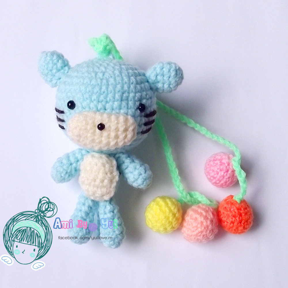 พวงห้อยกระเป๋าเสือน้อย