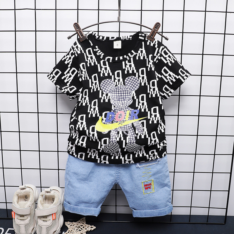 ha1385 เสื้อ+กางเกง size 90-120 จำนวน 4 ตัวต่อแพ็ค
