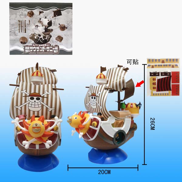 เรือวันพีช Thousand Sunny โลกใหม่ 9 ตัว
