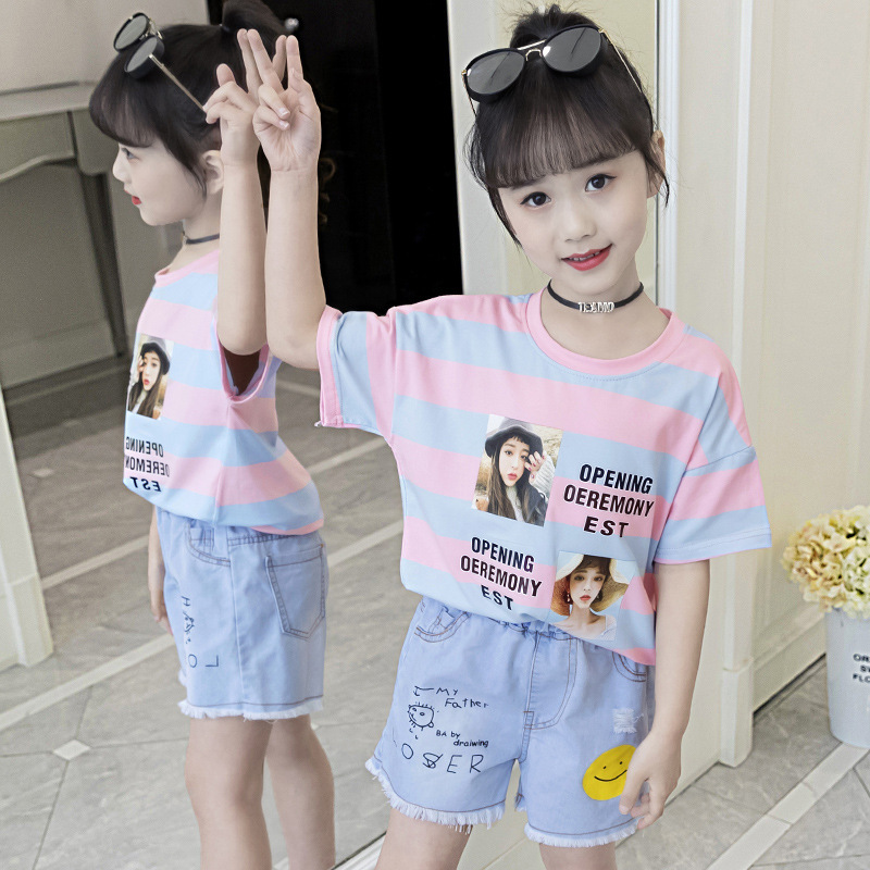 dr4728 เสื้อ+กางเกง เด็กโต 3 ตัวต่อแพ็ค 110-160 (เลือกไซส์ได้ให้ครบแพ็ค)