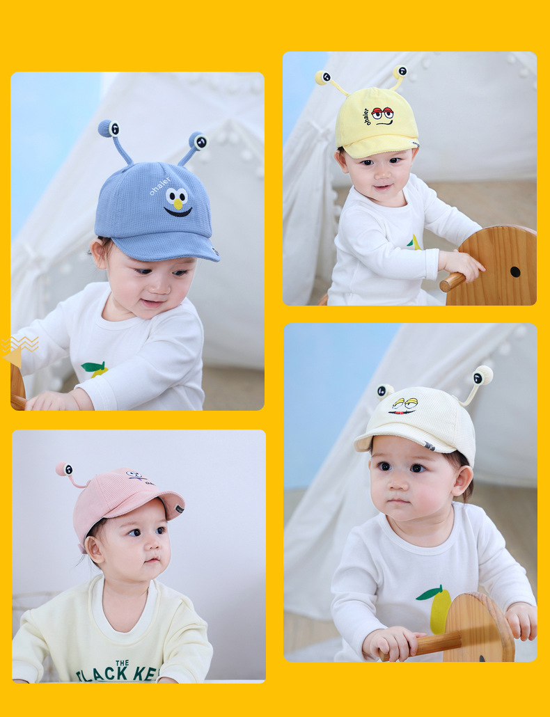 yu1818 หมวกเด็ก 5 ใบต่อแพ็ค **คละสี**