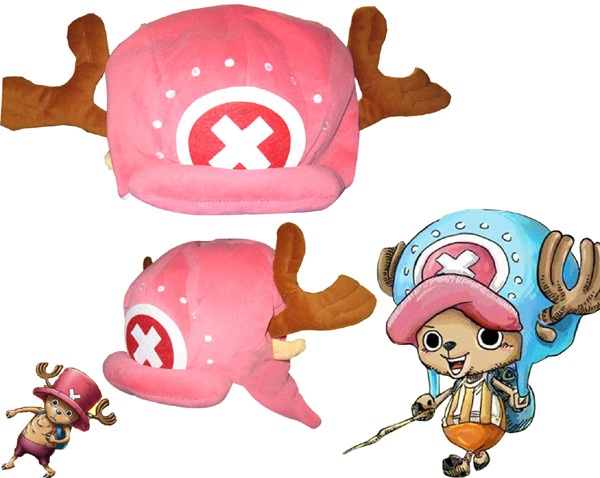 วันพีช หมวกChopper New World (สีชมพู)