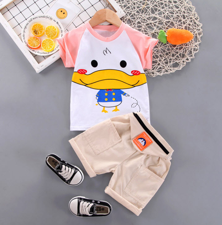 ha1270 เสื้อ+กางเกง size 80-110 จำนวน 4 ตัวต่อแพ็ค