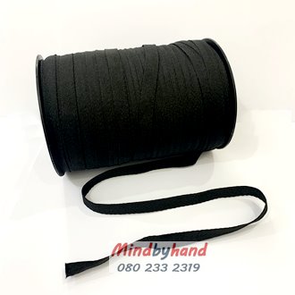 สายกระเป๋าผ้าดิบ ลายก้างปลา ขนาด 10 มิล