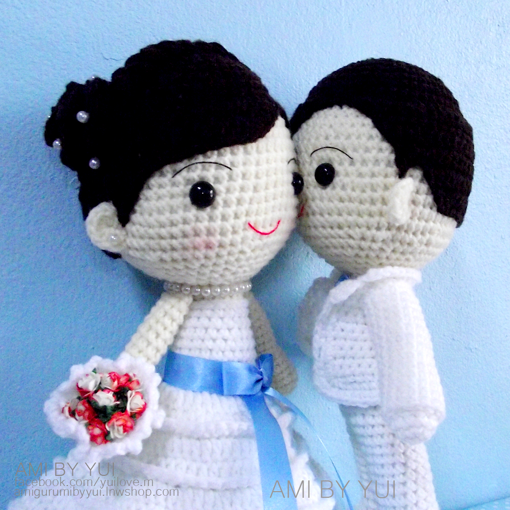 ตุ๊กตาแต่งงาน เจ้าบ่าว-เจ้าสาว 11 นิ้ว แบบที่ 2