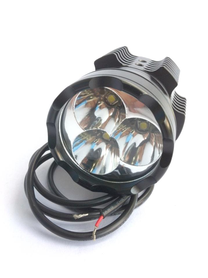 สปอตไลท์ LED CREE T6 x 3 30W 12V กันน้ำ