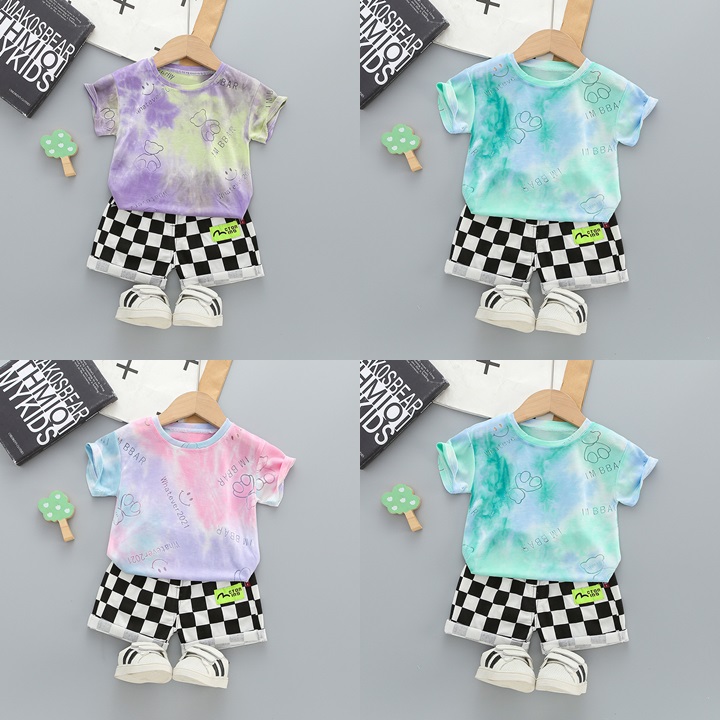 ha1541 เสื้อ+กางเกง size 80-120 จำนวน 5 ตัวต่อแพ็ค