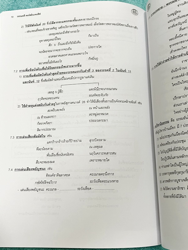 ►อ.ปิง ดาว้อง◄ หนังสือกวดวิชาคอร์ส Intensive อินเทนสีฟ วิชาไทยและวิชาสังคม Full Set 5 เล่ม มีเนื้อหาละเอียดครบทุกบทของชั้น ม.ปลาย จดครบเกือบทั้งเล่มทุกเล่ม จดละเอียด มีจดเน้นจุดที่ชอบออกสอบ ยกเว้นเล่มวรรณคดีที่จดน้อย แต่อาจารย์ปิงพิมพ์เนื้อหาไว้สมบูรณ์ มี