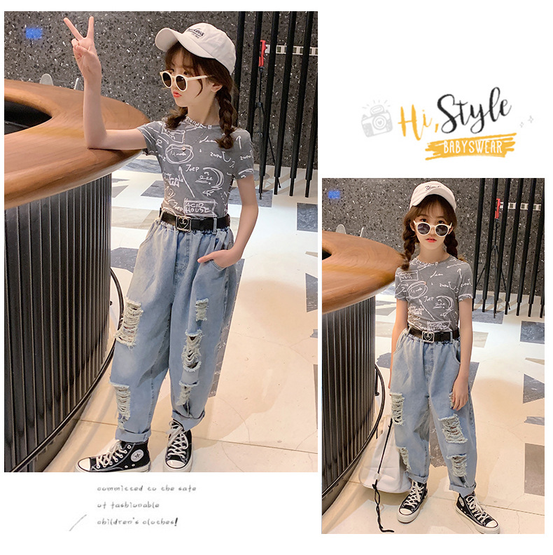 dr4942 เสื้อ+กางเกง เด็กโต 3 ตัวต่อแพ็ค 120-170 (เลือกไซส์ได้ให้ครบแพ็ค)