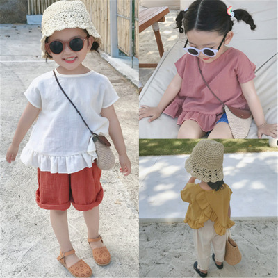 yw572 เสื้อแขนสั้น size 7-15 5 ชุดต่อแพ็ค