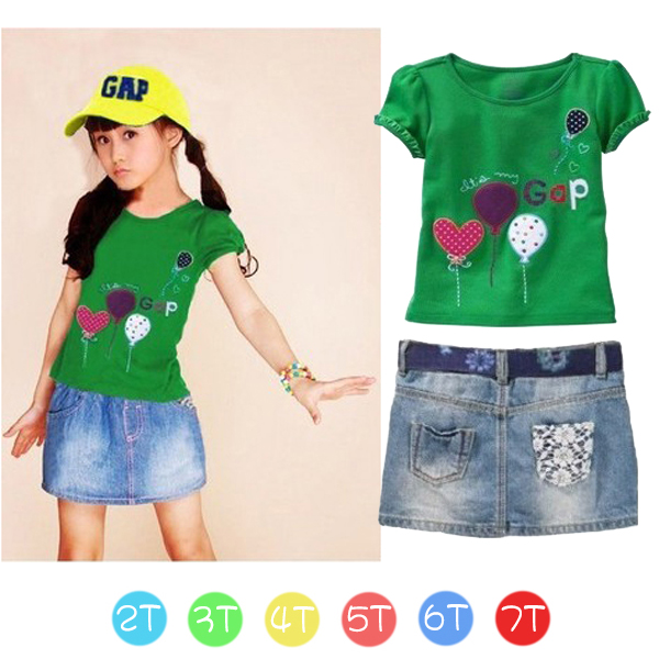 km2478 เสื้อ+กระโปรง 6 ตัวต่อแพ็ค