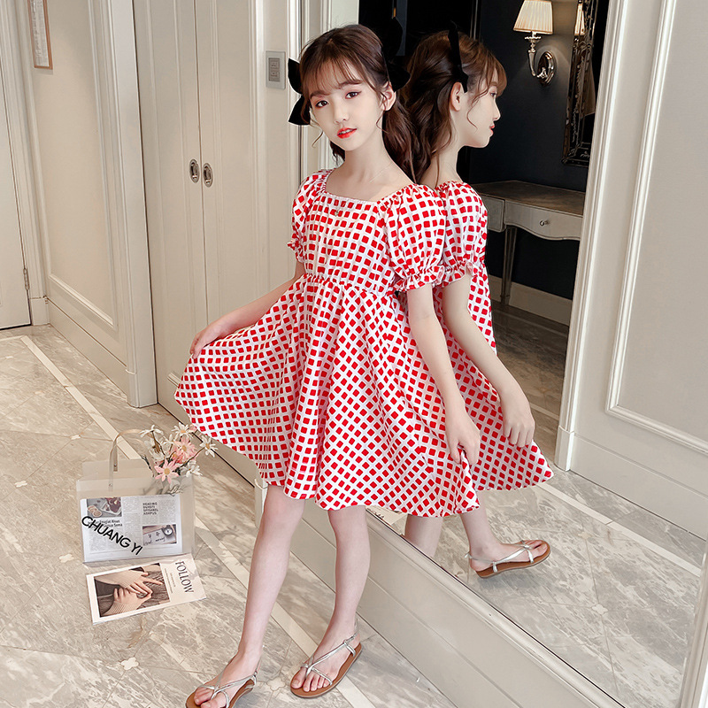 dr5012 เดรส เด็กโต 3 ตัวต่อแพ็ค 120-170 (เลือกไซส์ได้ให้ครบแพ็ค)