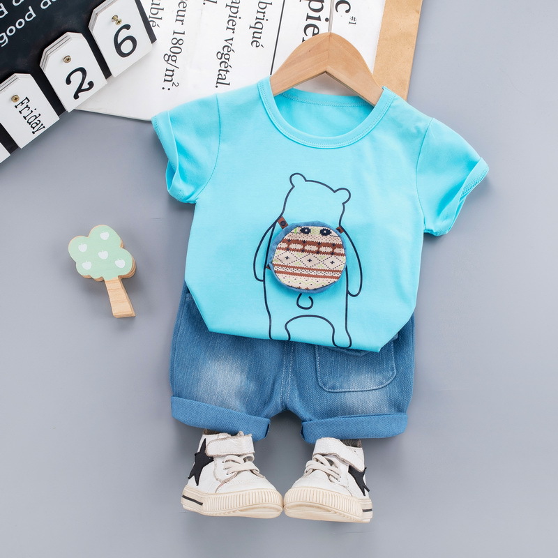 ha1410 เสื้อ+กางเกง size 80-110 จำนวน 4 ตัวต่อแพ็ค