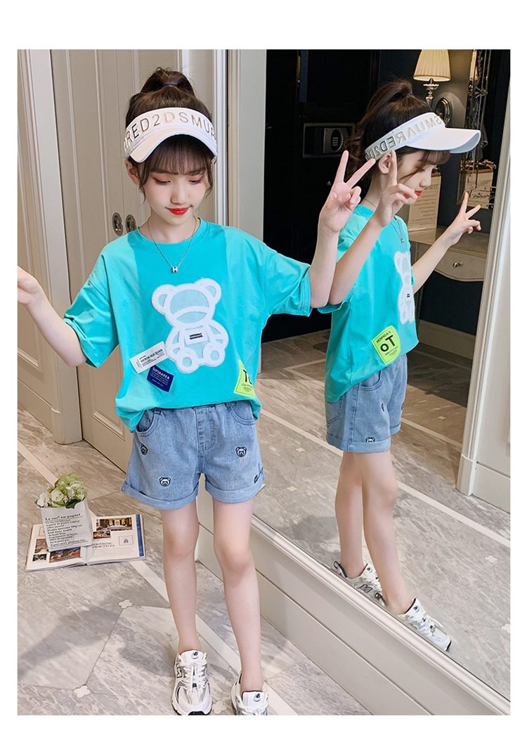 dr5414 เสื้อ+กางเกง เด็กโต 3 ตัวต่อแพ็ค 110-170 (เลือกไซส์ได้ให้ครบแพ็ค)
