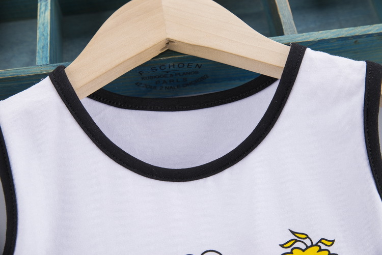 ha1608 เสื้อกล้าม+กางเกง size 80-110 จำนวน 4 ตัวต่อแพ็ค
