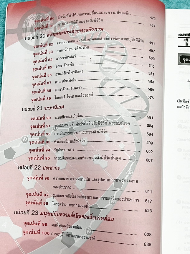 ►หนังสือ100จุดเน้นชีววิทยา◄ หนังสือ Hi-ED ดร.สมาน แก้วไวยุทธ 100จุดเน้นชีววิทยาม.4-5-6 เพื่อเตรียมตัวสอบคัดเลือกเข้ามหาวิทยาลัย สอบวัดความรู้ในทุกการสอบเพื่อให้ได้เกรด4 ในหนังสือมี 100 จุดเนื้อหาหลักที่ต้องเน้นและต้องรู้ มีโจทย์ประจำบท มีเฉลยอย่างละเอียดค