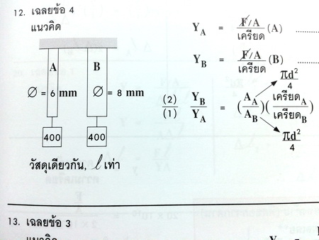 หนังสือ Applied Physics Entrance สมบัติเชิงกลของสาร พร้อมเฉลยและวิธีทำ