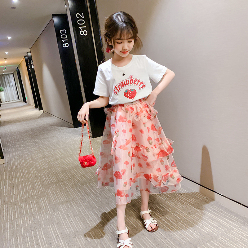 dr5495 เสื้อ+กระโปรง เด็กโต 3 ตัวต่อแพ็ค 110-170 (เลือกไซส์ได้ให้ครบแพ็ค)