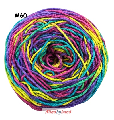 เชือกฟอกสีเหลือบ สี 60