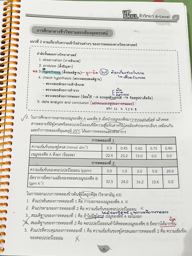 ►ชีววิทยา A-Level◄ หนังสือกวดวิชาออนดีมานด์ Upskill อัพสกิลชีววิทยา A-Level เล่ม 1-2 มีสรุปเนื้อหาสำคัญสั้นๆกระชับ เพื่อใช้เตรียมสอบ ม.ปลาย A-Level มีโจทย์เยอะมาก จดครบเกือบทั้งเล่ม จดละเอียด มีจดเน้นจุดที่ออกสอบบ่อยๆ หนังสือเล่มใหญ่ หนังสือใส่ปกสันเกลียว