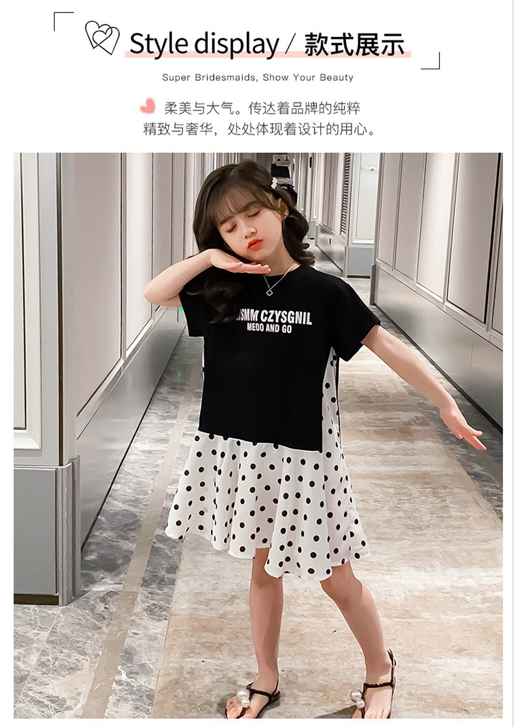 dr4954 เดรส เด็กโต 3 ตัวต่อแพ็ค 110-160 (เลือกไซส์ได้ให้ครบแพ็ค)