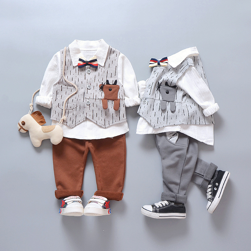 ha500 เสื้อแขนยาว+กางเกง(3ชิ้น) size 80-110 4ตัวต่อแพ็ค