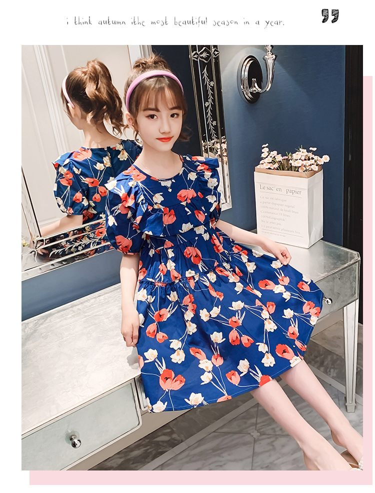 dr4877 เดรส เด็กโต 3 ตัวต่อแพ็ค 110-160 (เลือกไซส์ได้ให้ครบแพ็ค)