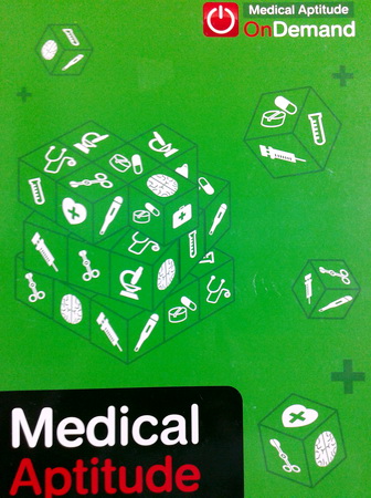 หนังสือ Ondemand ความถนัดแพทย์ Medical Aptitude ปี 2556 พร้อมไฟล์เฉลย