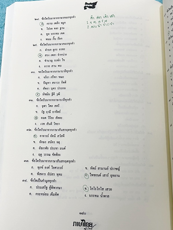 ►สอบเข้าเตรียมอุดม◄ หนังสือกวดวิชาภาษาไทยครูลิลลี่ ติวเข้มภาษาไทย เข้าเตรียมอุดม เล่ม 1+2 สรุปเนื้อหาเพื่อเตรียมสอบเข้า ร.ร.เตรียมอุดม ครูลิลลี่รวบรวมหลักสังเกต จุดที่น่าคิด และข้อควรระวังไว้มากมาย อาจารย์มีเน้นจุดที่ต้องท่องจำเพราะชอบออกในข้อสอบเข้าเตรีย