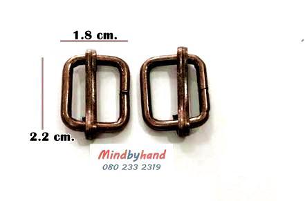 ห่วงปรับสาย สีบลัสทอง ขนาด 2.2 cm.