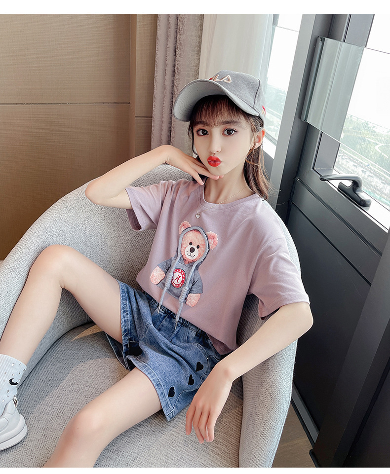 dr4916 เสื้อ+กางเกง เด็กโต 3 ตัวต่อแพ็ค 110-160 (เลือกไซส์ได้ให้ครบแพ็ค)