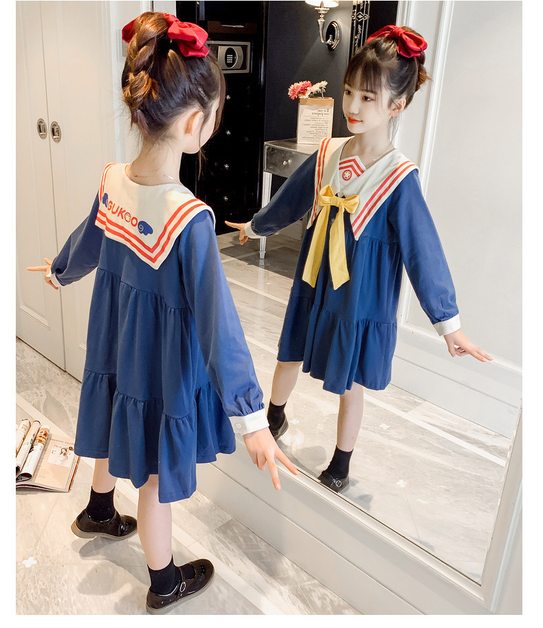 dr4480 เดรส เด็กโต 3 ตัวต่อแพ็ค 120-160 (เลือกไซส์ได้ให้ครบแพ็ค)