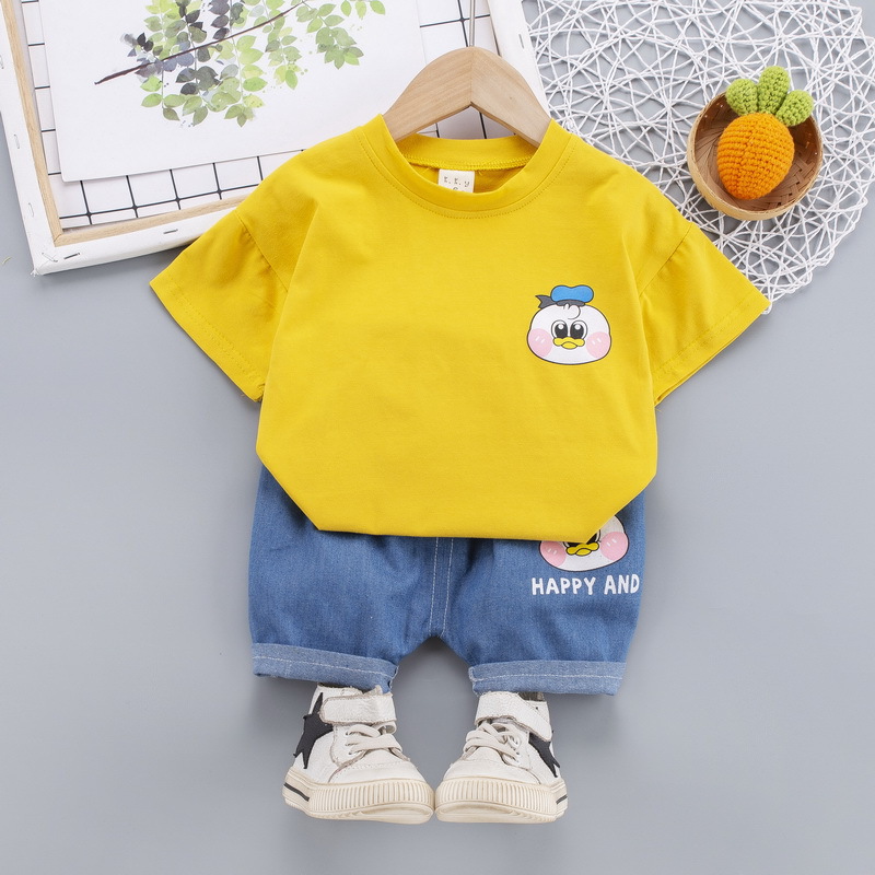 ha1376 เสื้อ+กางเกง size 80-110 จำนวน 4 ตัวต่อแพ็ค